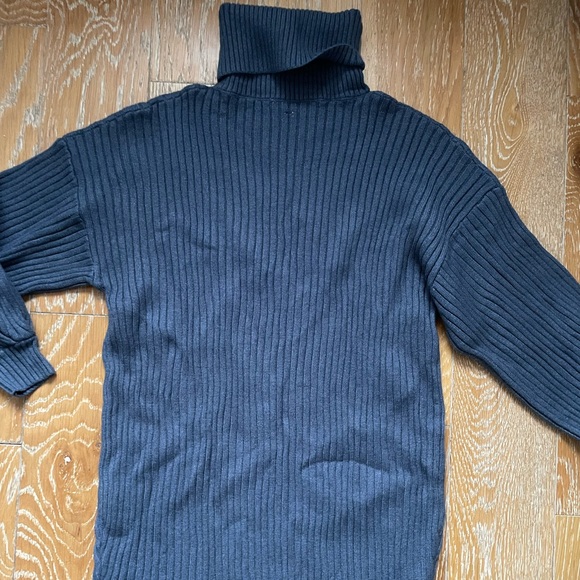 Oversized Turtleneck Sweater Dress - Picture 8 of 8